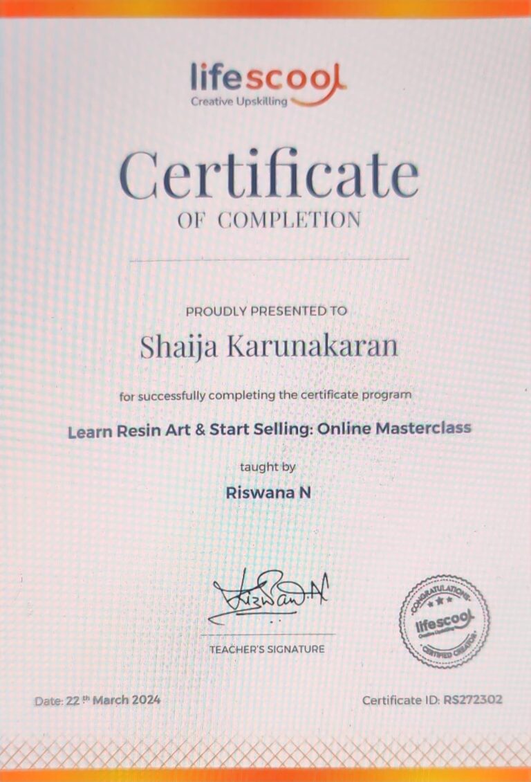 SHAIJA KARUNAKARAN PORTFOLIO